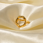Twisted Hoop - Ring