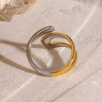 Hollow - Ring (Gold & Silver)