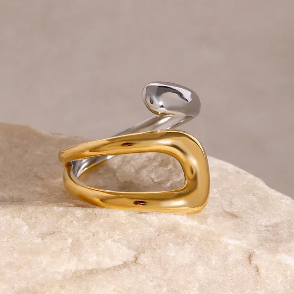 Hollow - Ring (Gold & Silver)