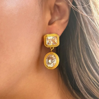 Retro - Earrings (White)