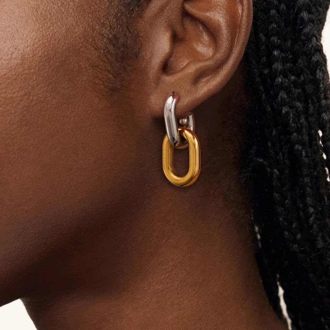 Caitlyn - Earrings (Gold & Silver)