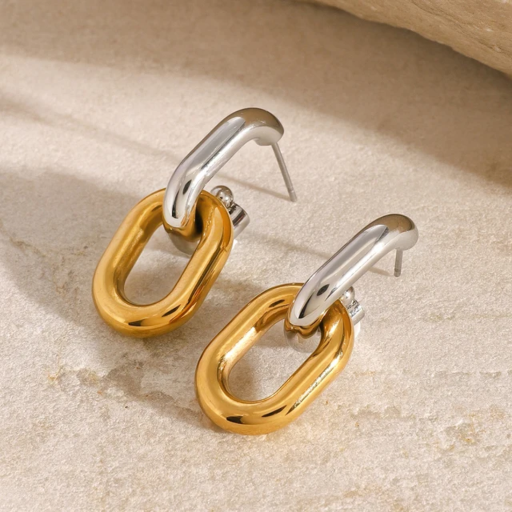 Caitlyn - Earrings (Gold & Silver)