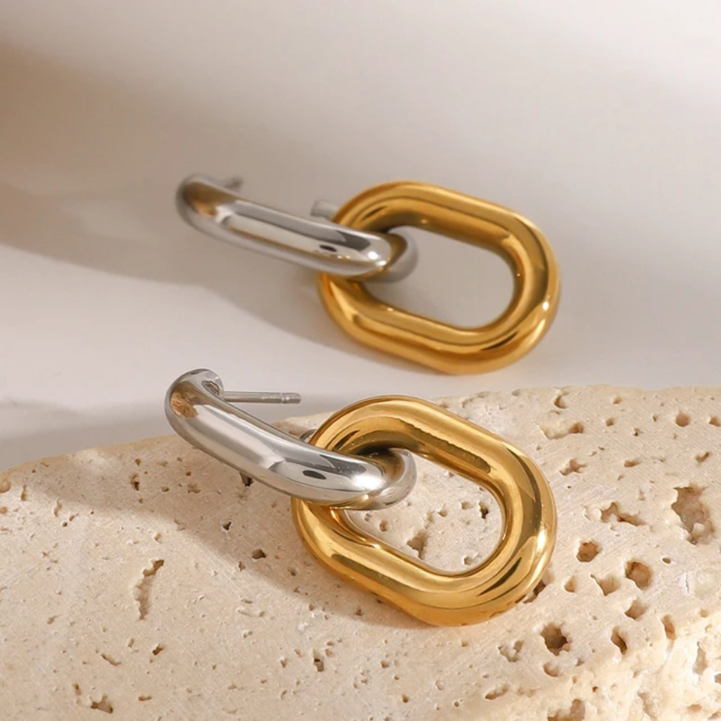 Caitlyn - Earrings (Gold & Silver)