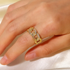 Studded Chains - Ring
