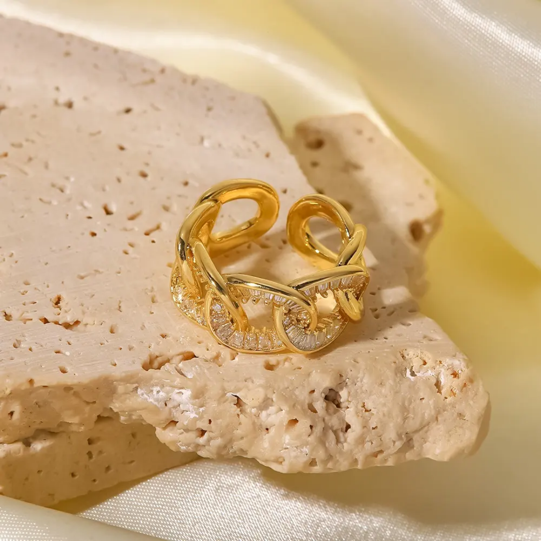 Studded Chains - Ring