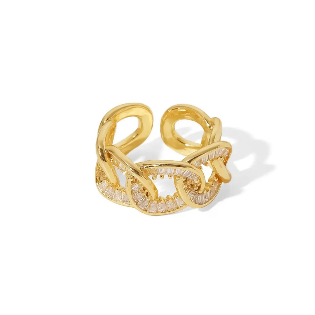 Studded Chains - Ring