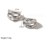 Perla - Silver Earcuffs (2 pcs)