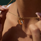 Mom's Heart - 3 Pendants Necklace