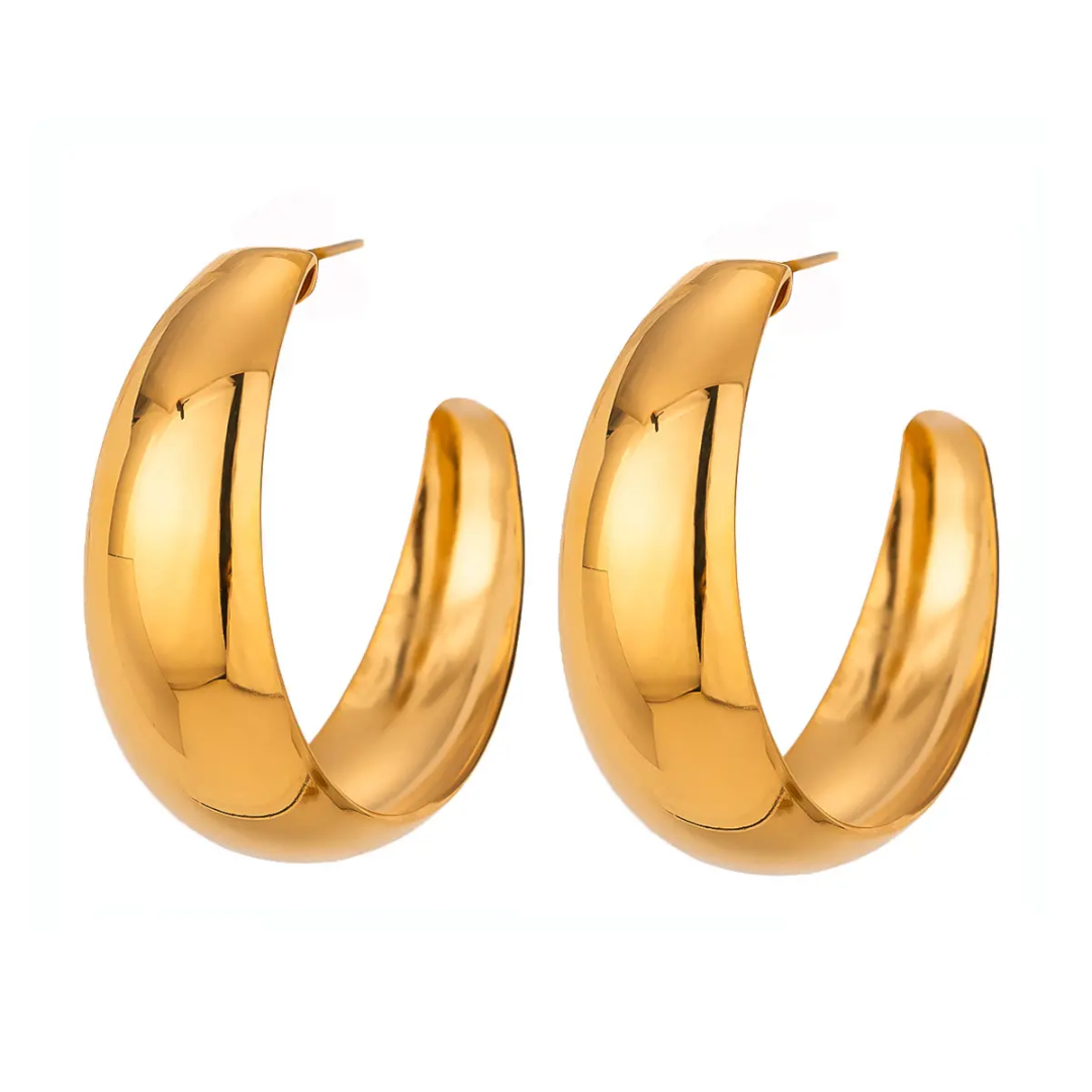 Luna Hoops - Earrings
