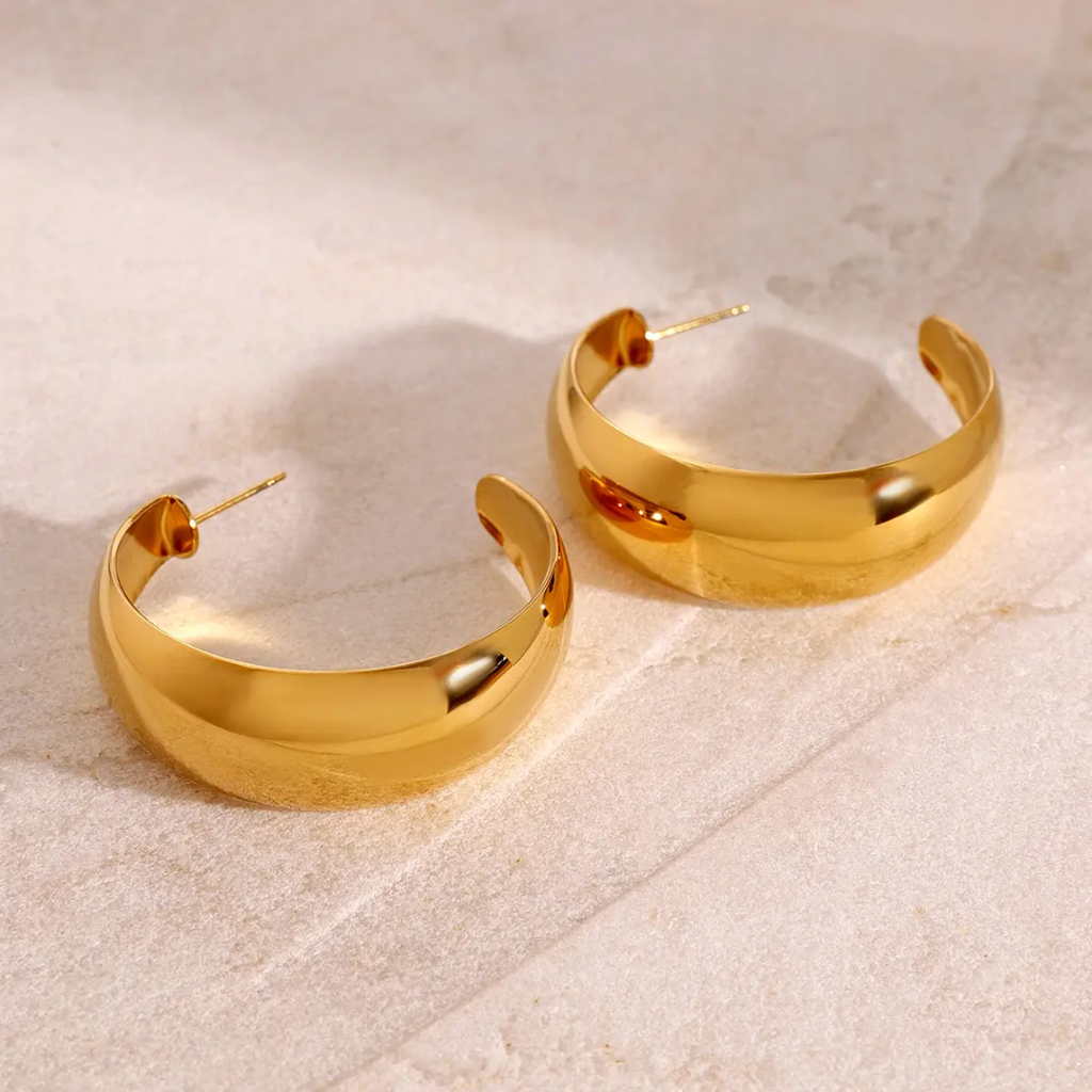 Luna Hoops - Earrings