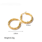 Vega Hoops - Earrings