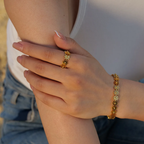 Floral Hoop - Ring
