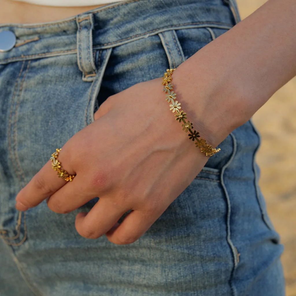 Floral Hoop - Ring