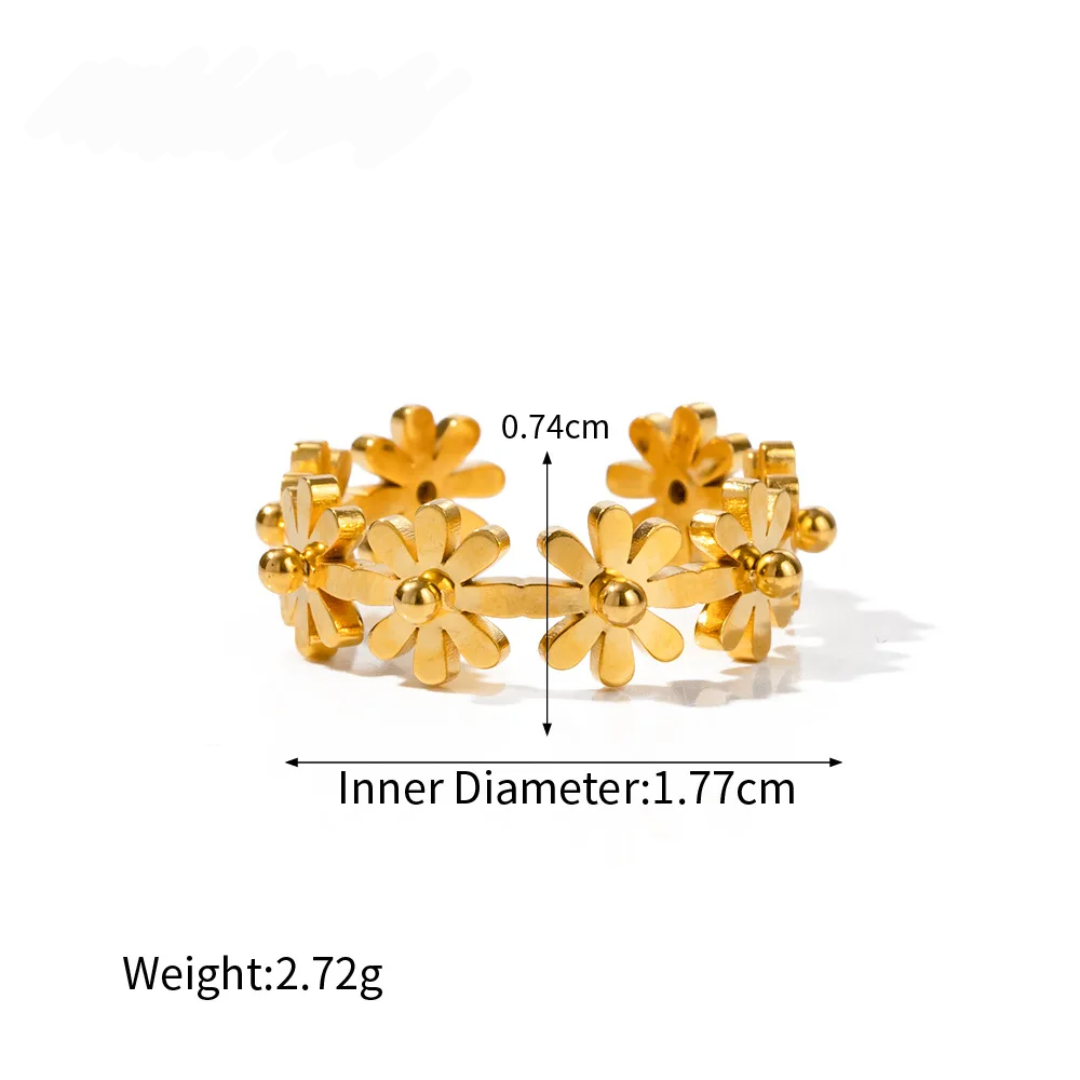 Floral Hoop - Ring