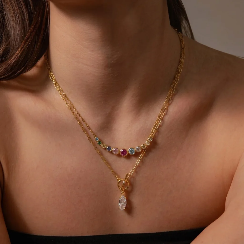 Colorful Charm - Necklace