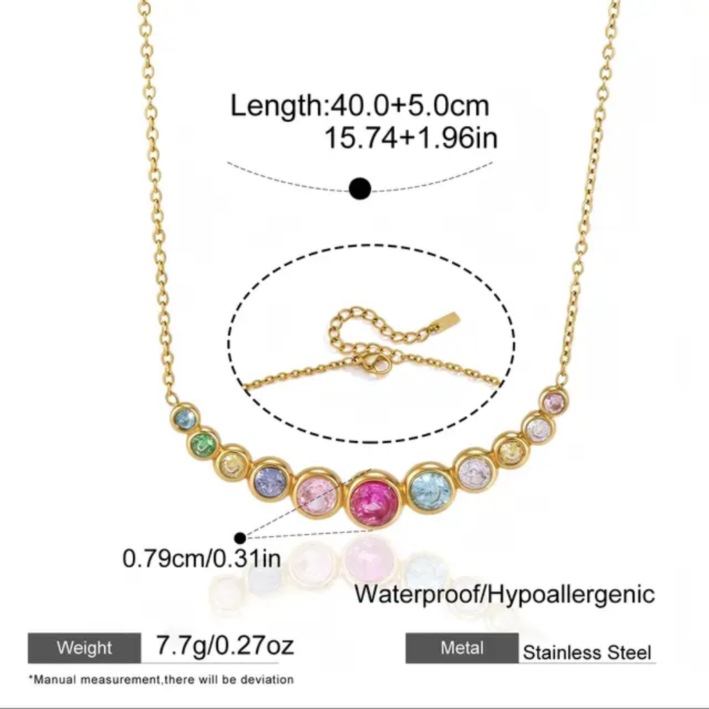 Colorful Charm - Necklace