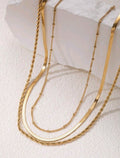 Fashionable - Set of 3 Necklaces