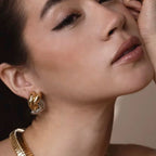 Duo Knot - Earrings (Gold & Silver)