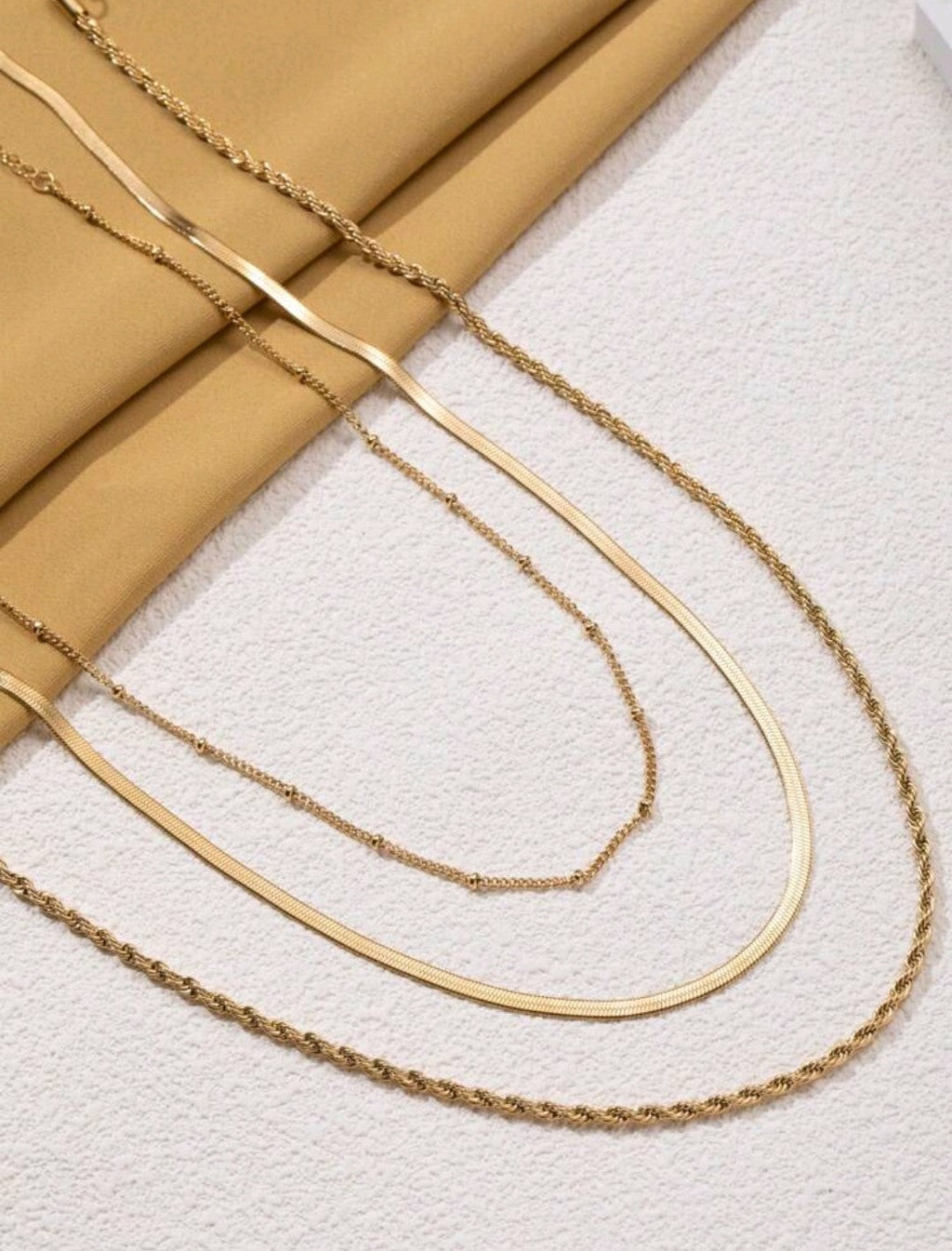 Fashionable - Set of 3 Necklaces