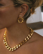 Little Twisted Hoop - Earrings