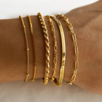 Fashionable - 6 Bracelets Set
