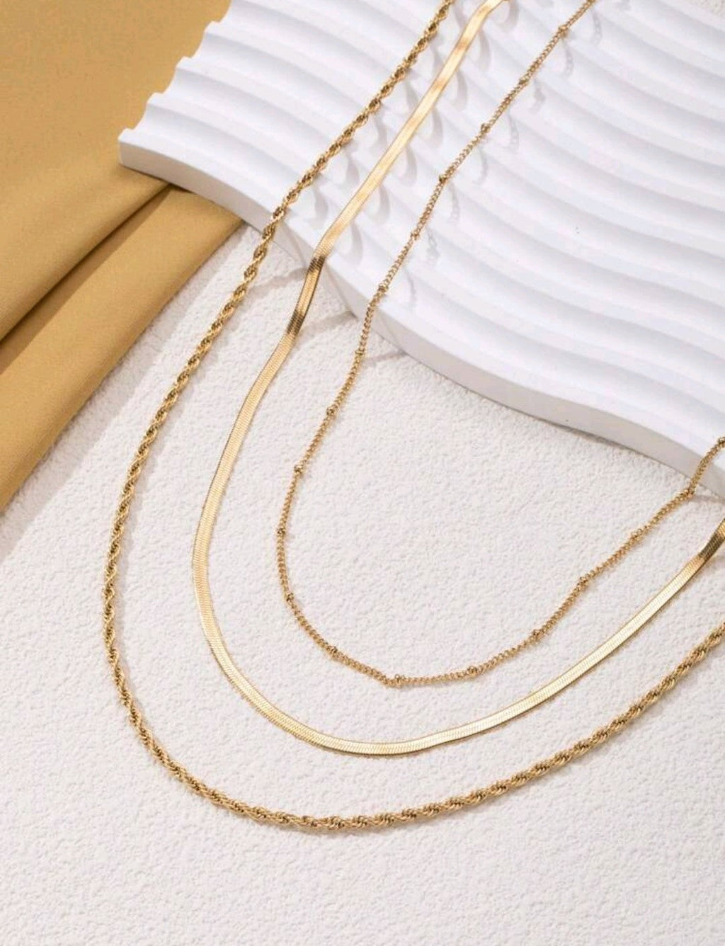 Fashionable - Set of 3 Necklaces