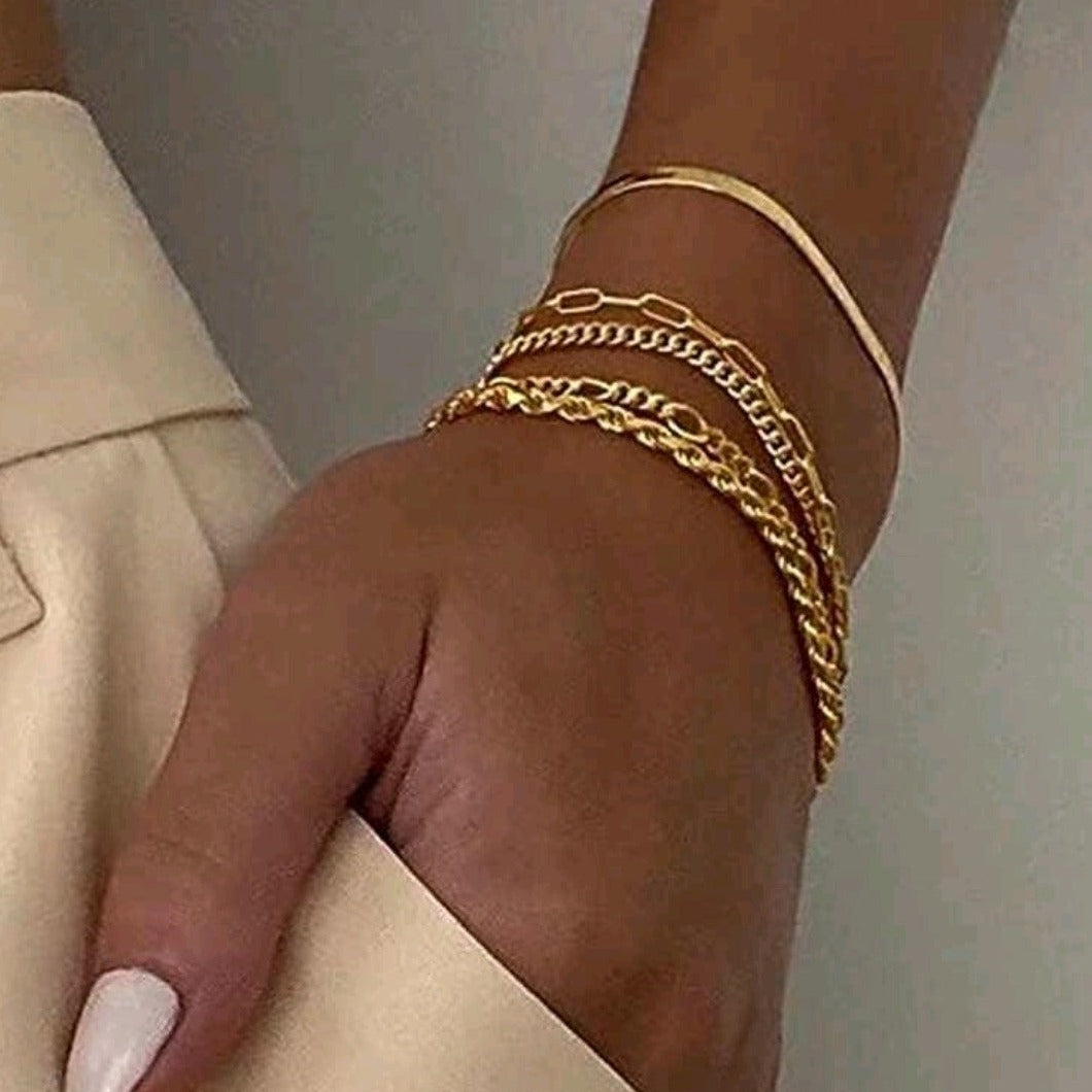 Elegant - Set of 5 Bracelets
