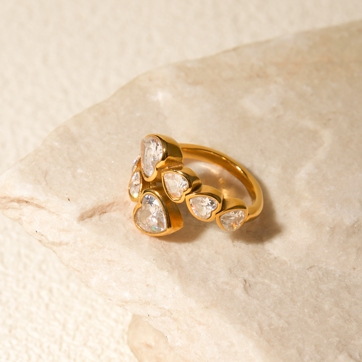 Hearts of Gems - Ring