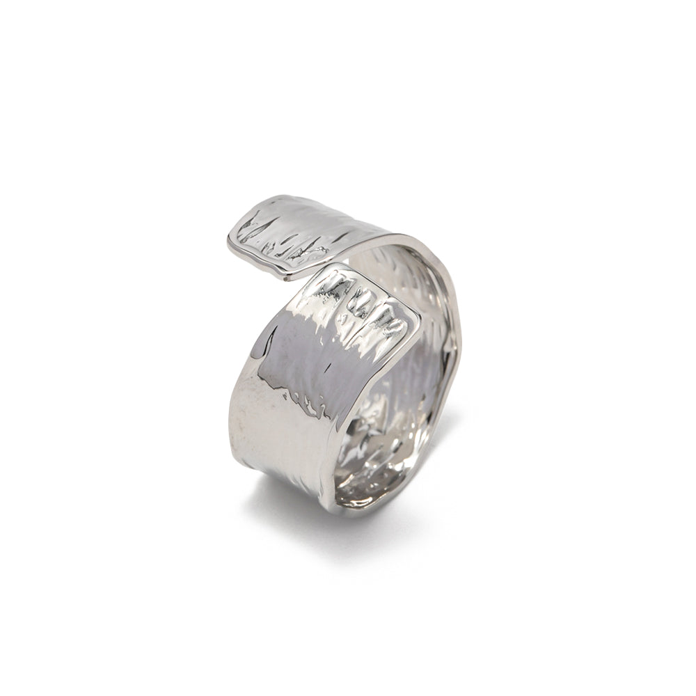 Edgy - Silver Ring