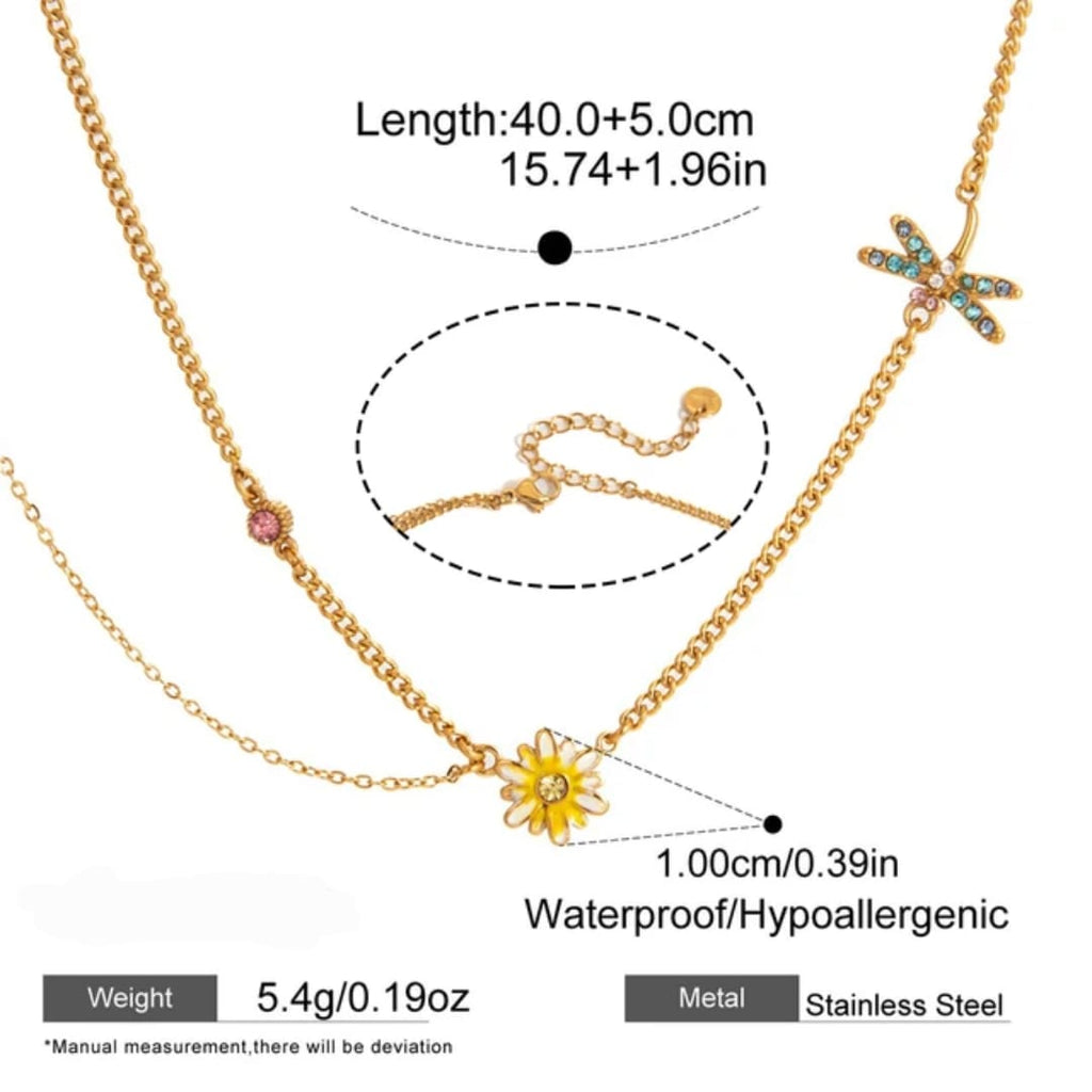 Yellow Daisy - Necklace