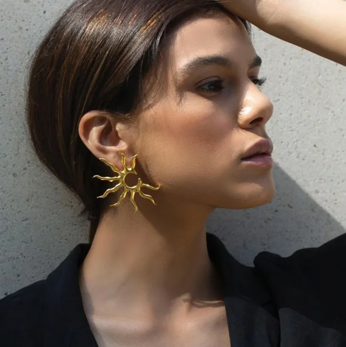The Sun - Earrings