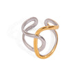 Knot - Gold & Silver Ring