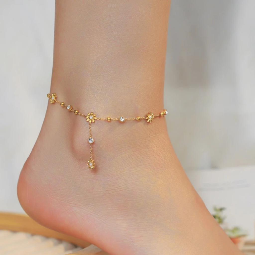 Golden Spring - Anklet