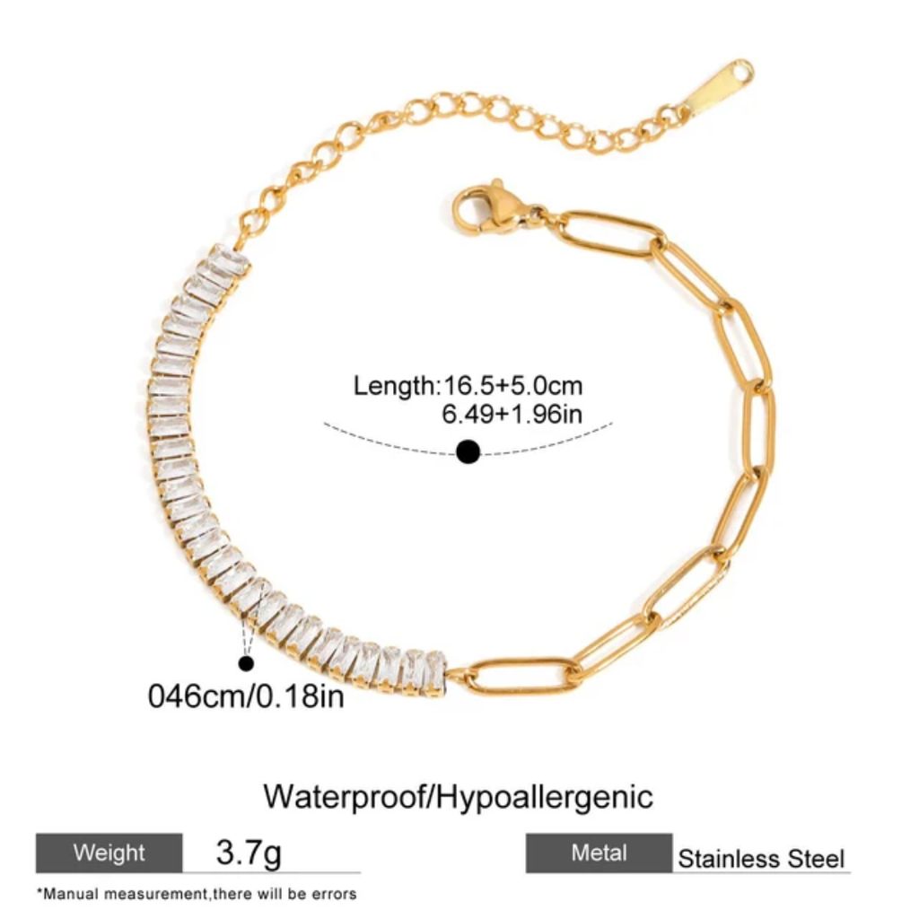 Tennis Paper Clip - Bracelet