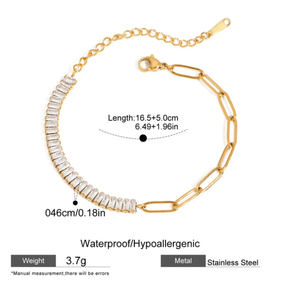 Tennis Paper Clip - Bracelet