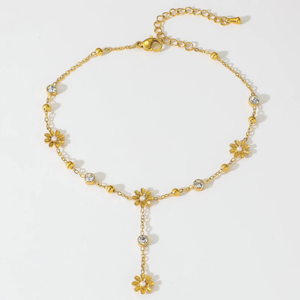 Golden Spring - Anklet
