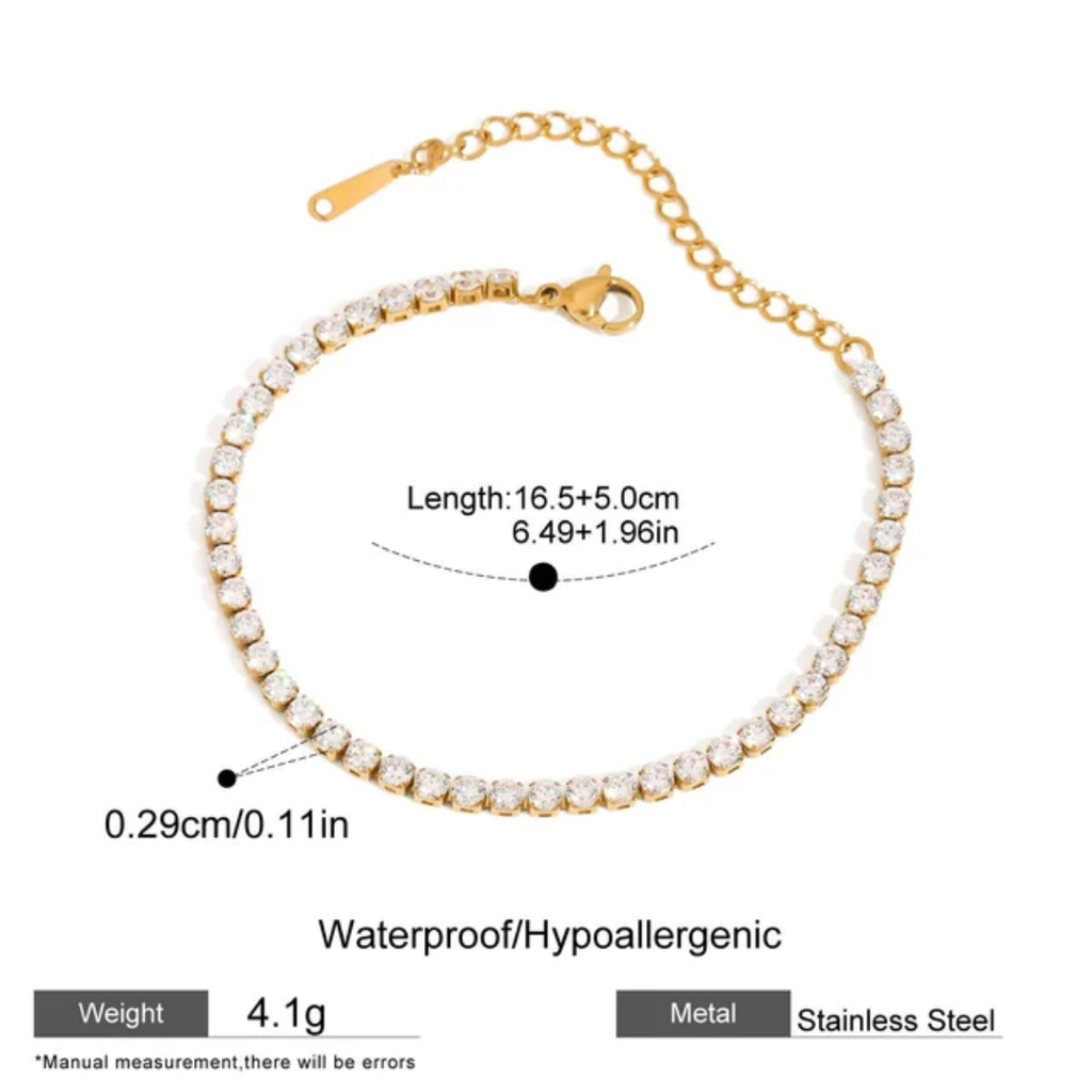 Tennis 3mm - Bracelet