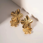 Double Blossom - Earrings