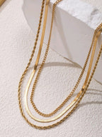 Elegant - Set of 3 Necklaces