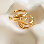 Duo Hoops - Earrings
