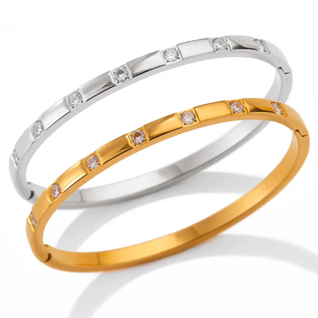 Bling - Silver Bangle