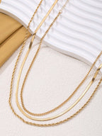 Elegant - Set of 3 Necklaces