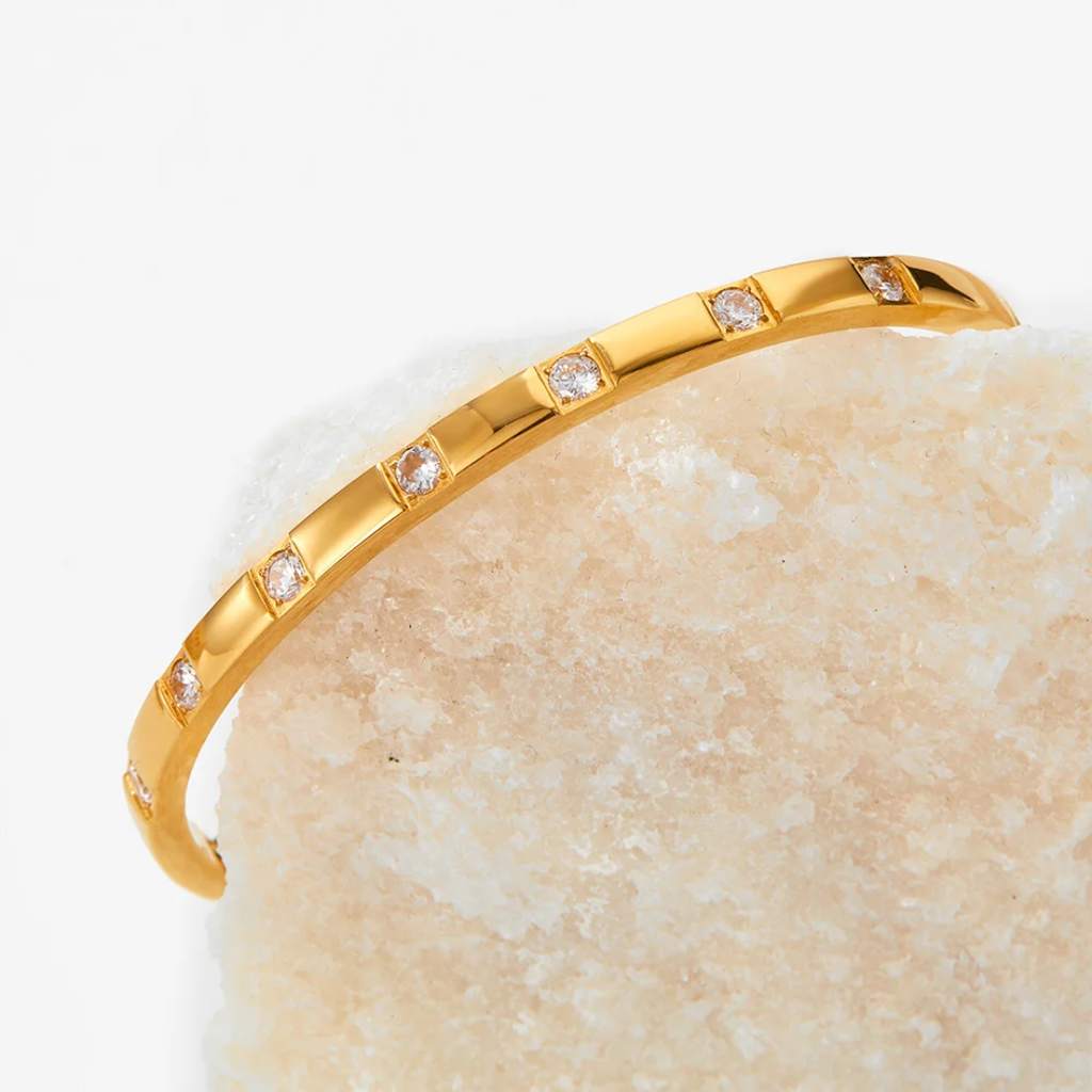 Bling - Silver Bangle