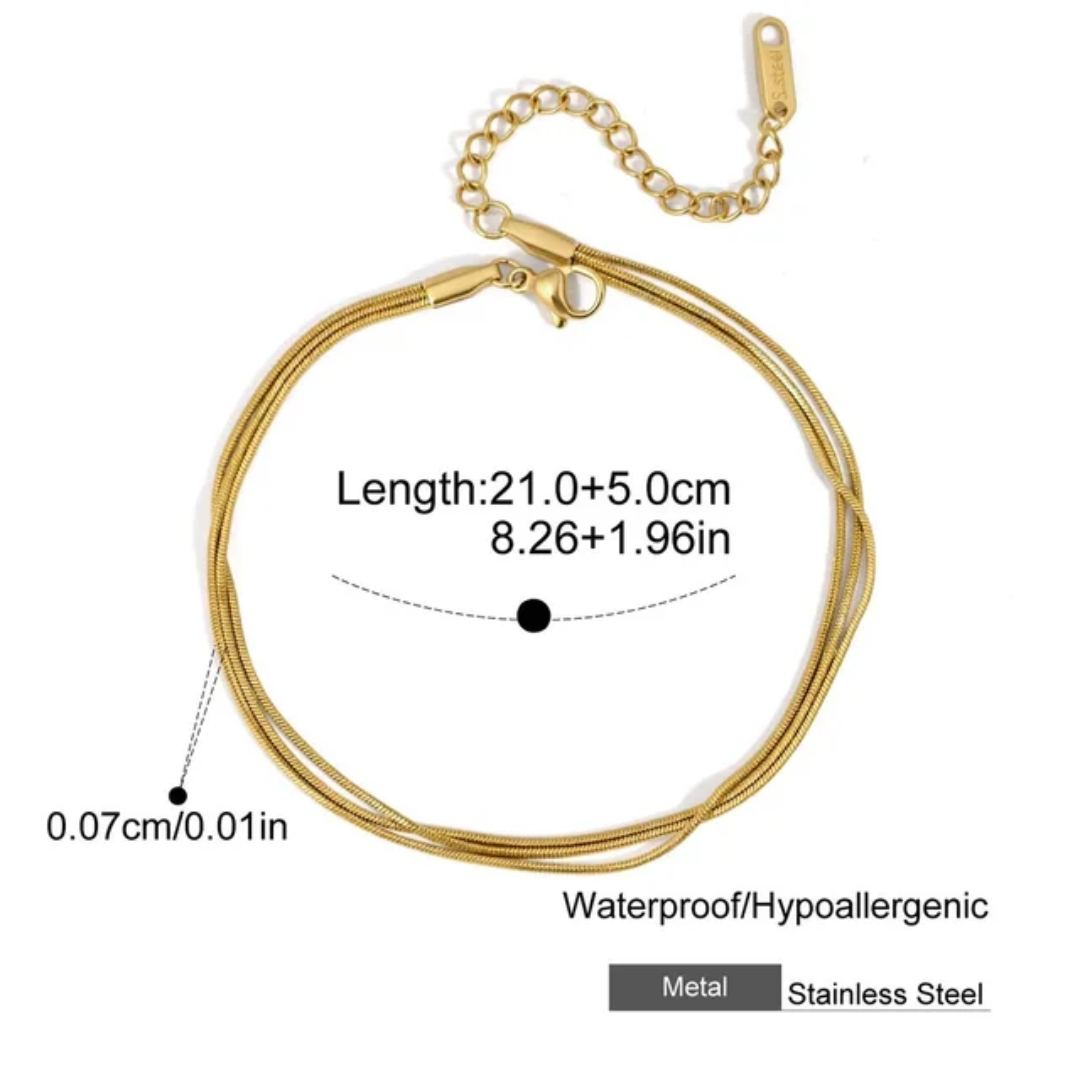 Layered - Anklet