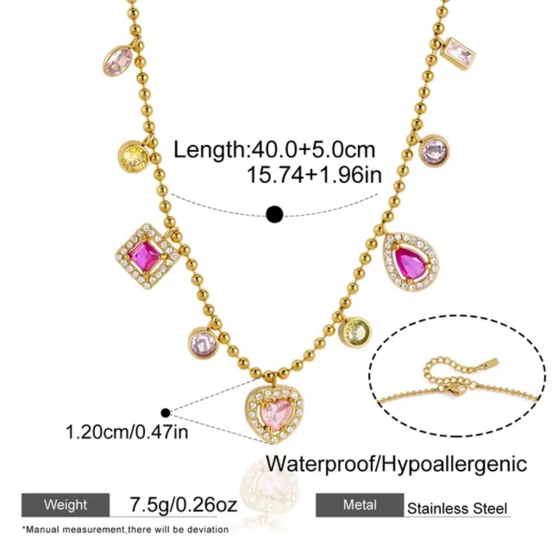 La Vie En Rose - Necklace
