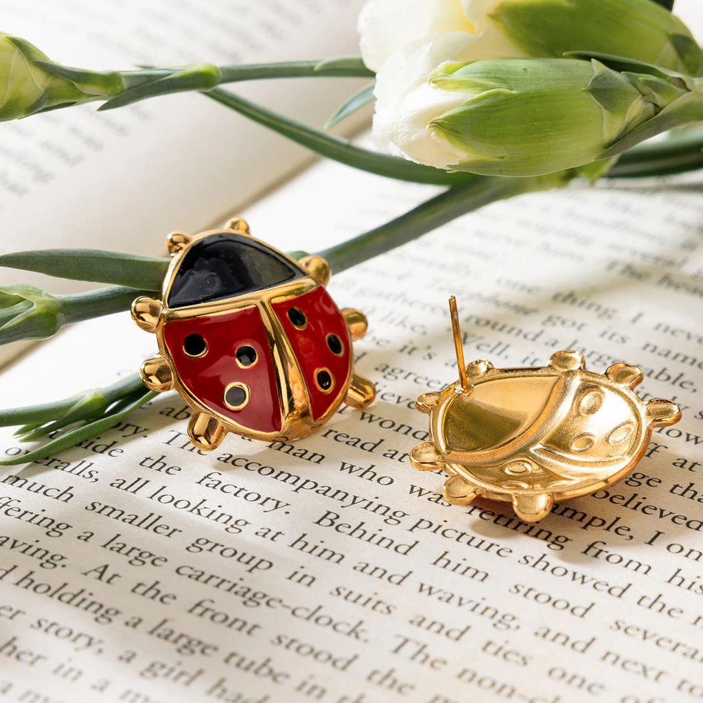 The Ladybug - Earrings