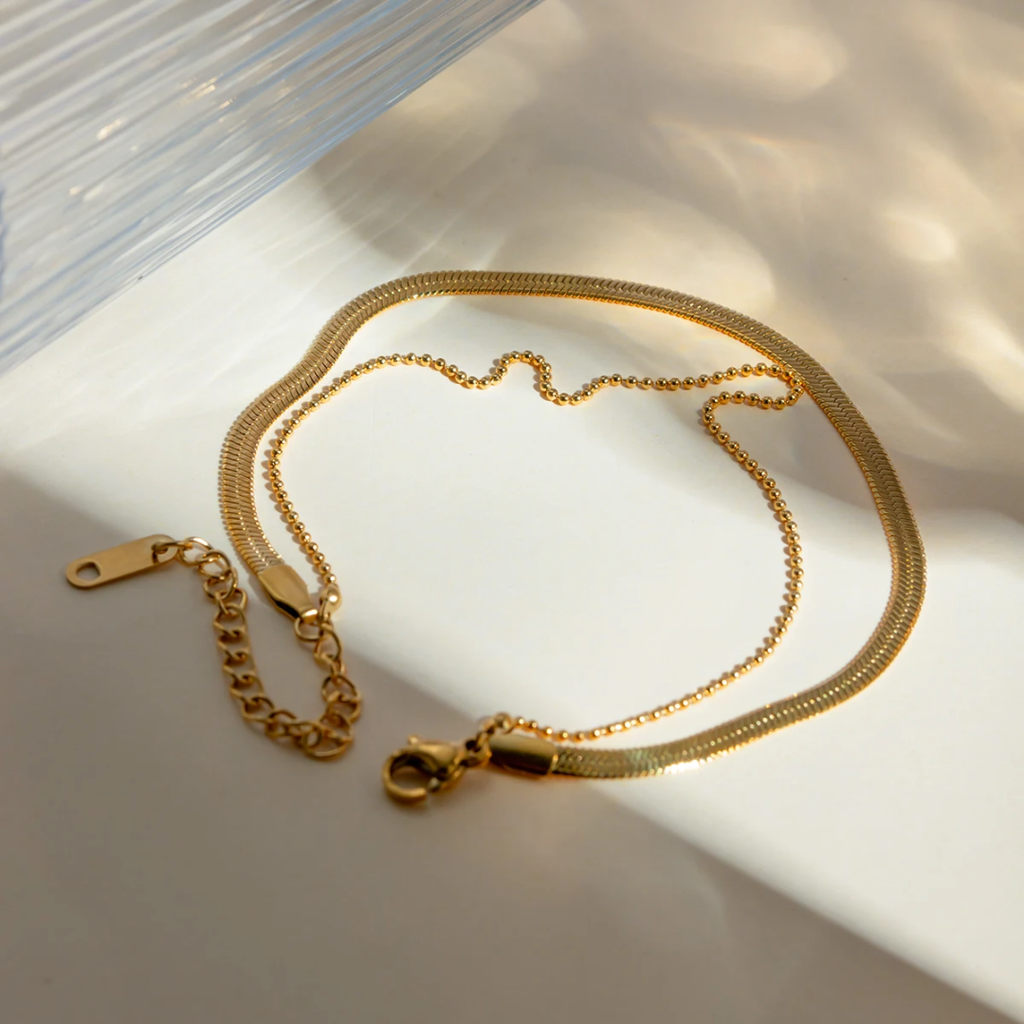 Classy - 2 Layers Anklet