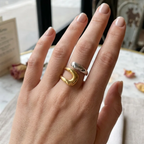 Hollow - Ring (Gold & Silver)