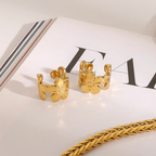 Floral - Ear Cuffs (Set of 2 pcs)