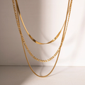 Elegant Shine - 3 Layers Necklace